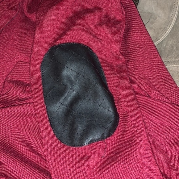 SWEATER DRESS BY ALLISON BRITTANY LONG SLEEVE WINE SIZE LARGE - Picture 6 of 6